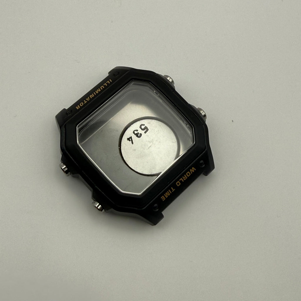 OEM Casio AE1200 Case/Strap Black, Gold Text