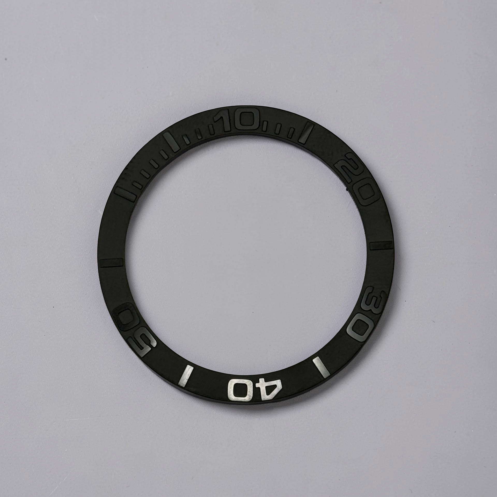 Black Ceramic Bezel Insert for Duro