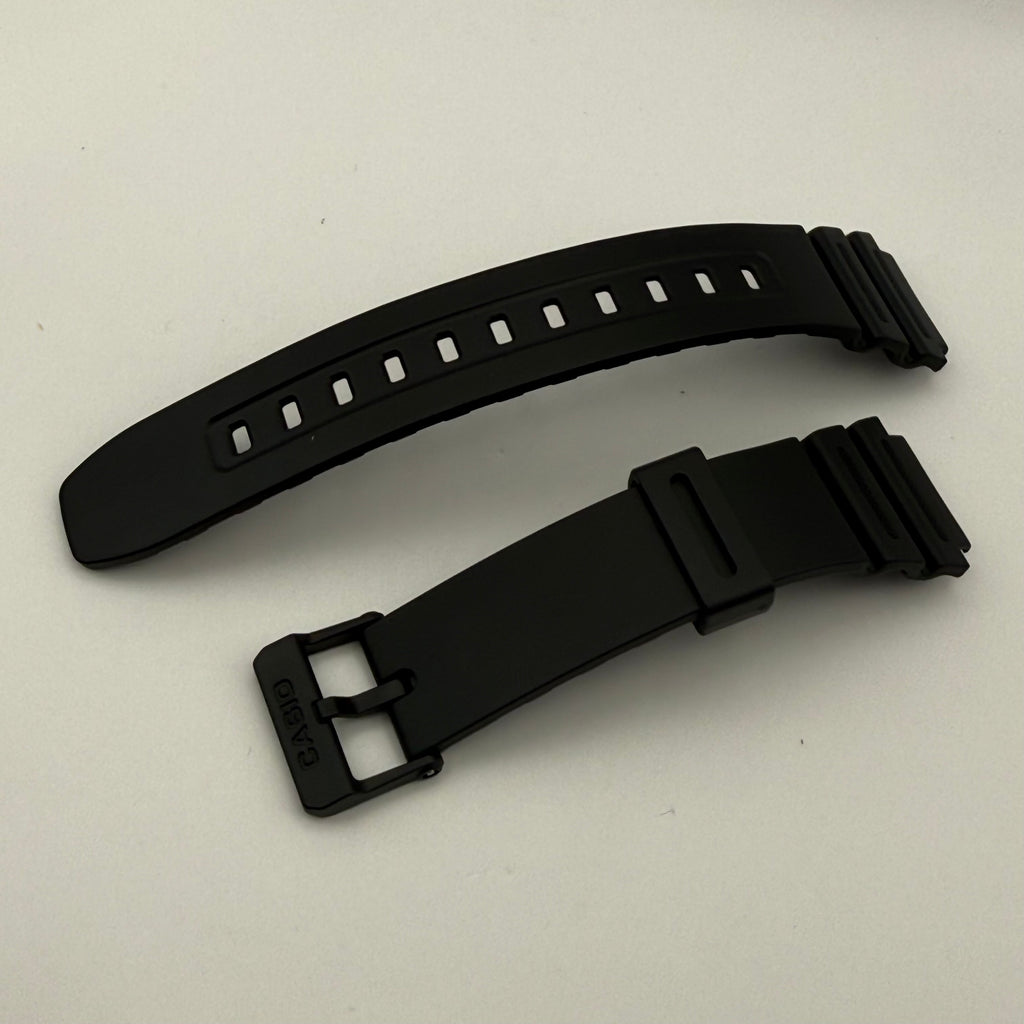 OEM Casio AE1200 Silver Case/Black Strap, Black Text