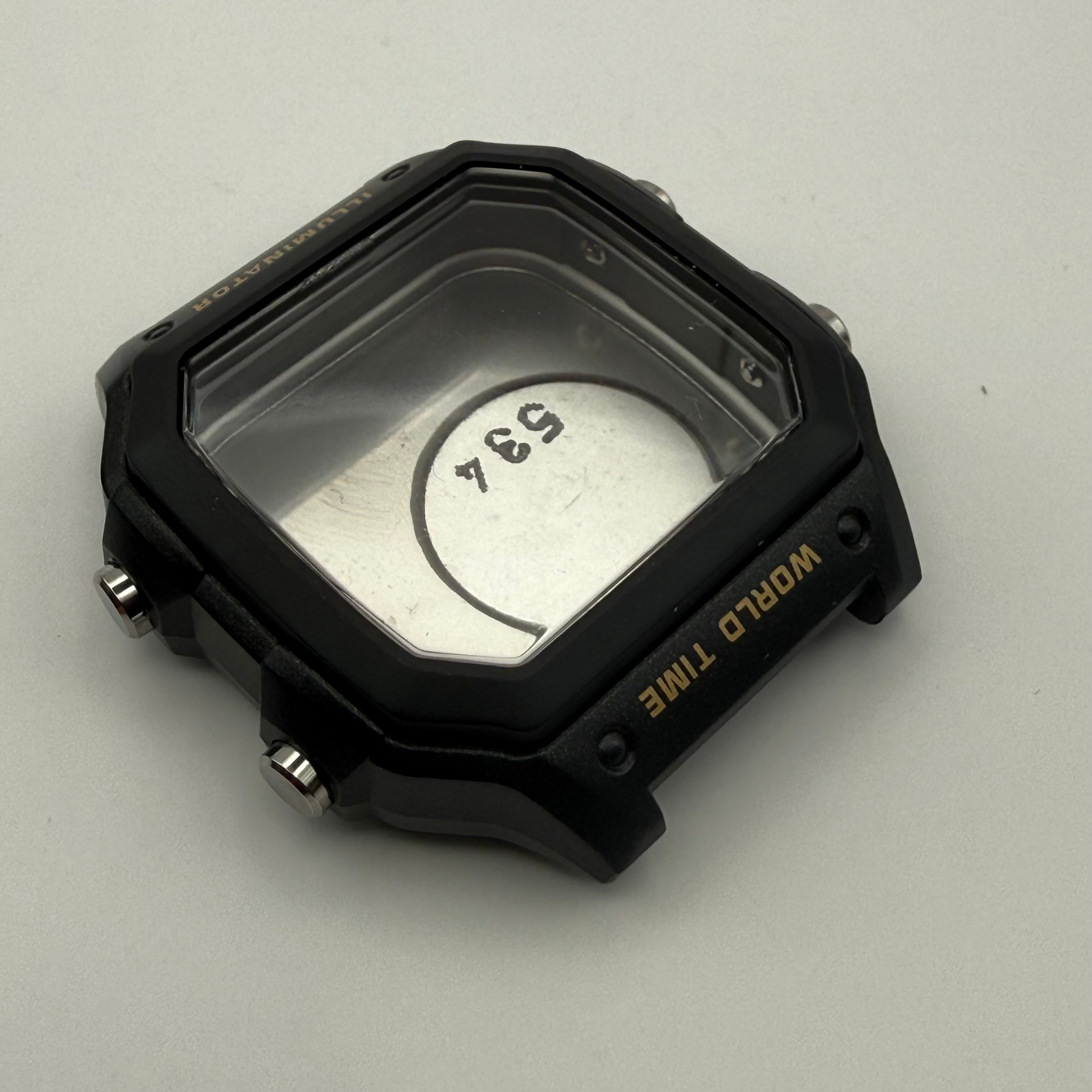 OEM Casio AE1200 Case/Strap Black, Gold Text