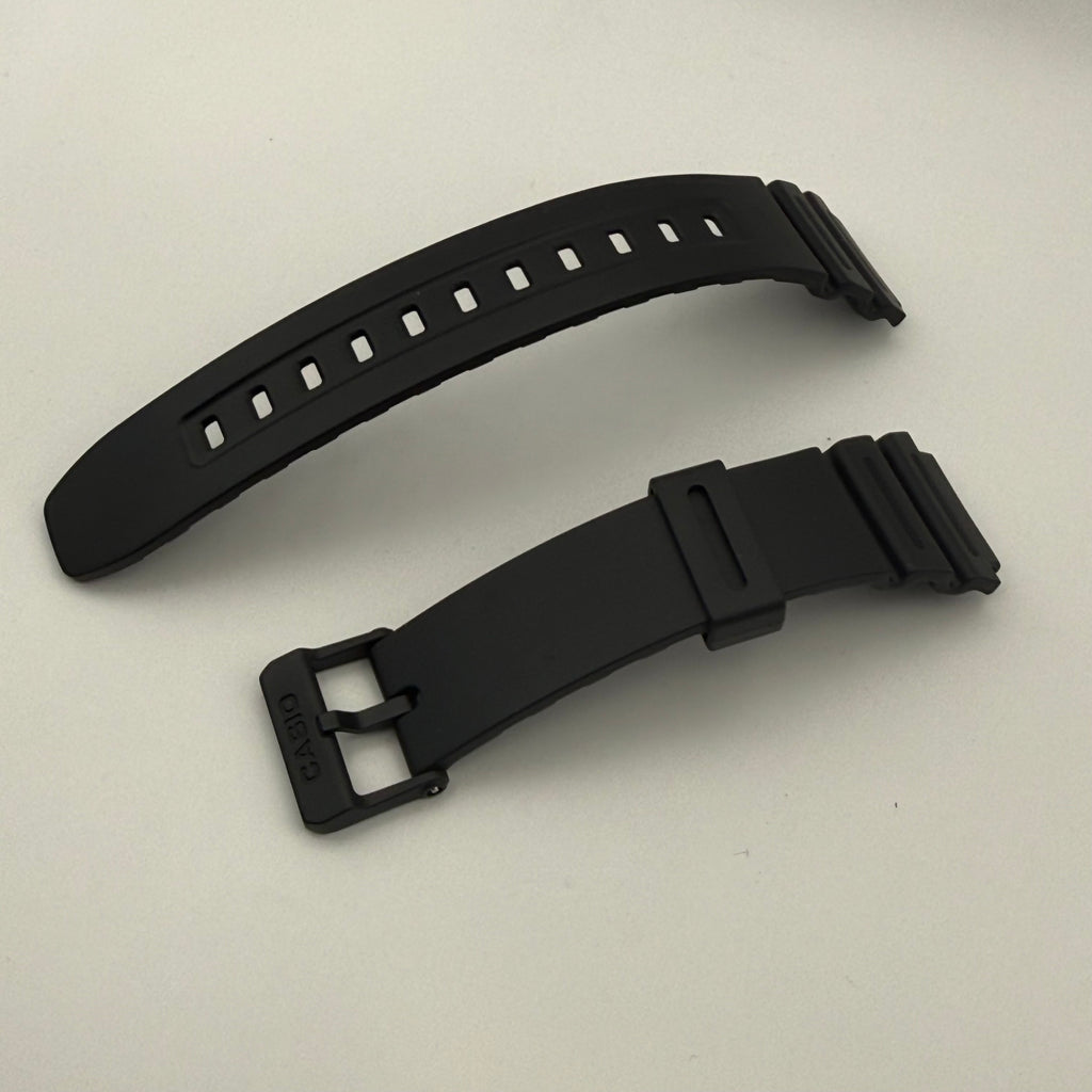 OEM Casio AE1200 Case/Strap Black, Gold Text