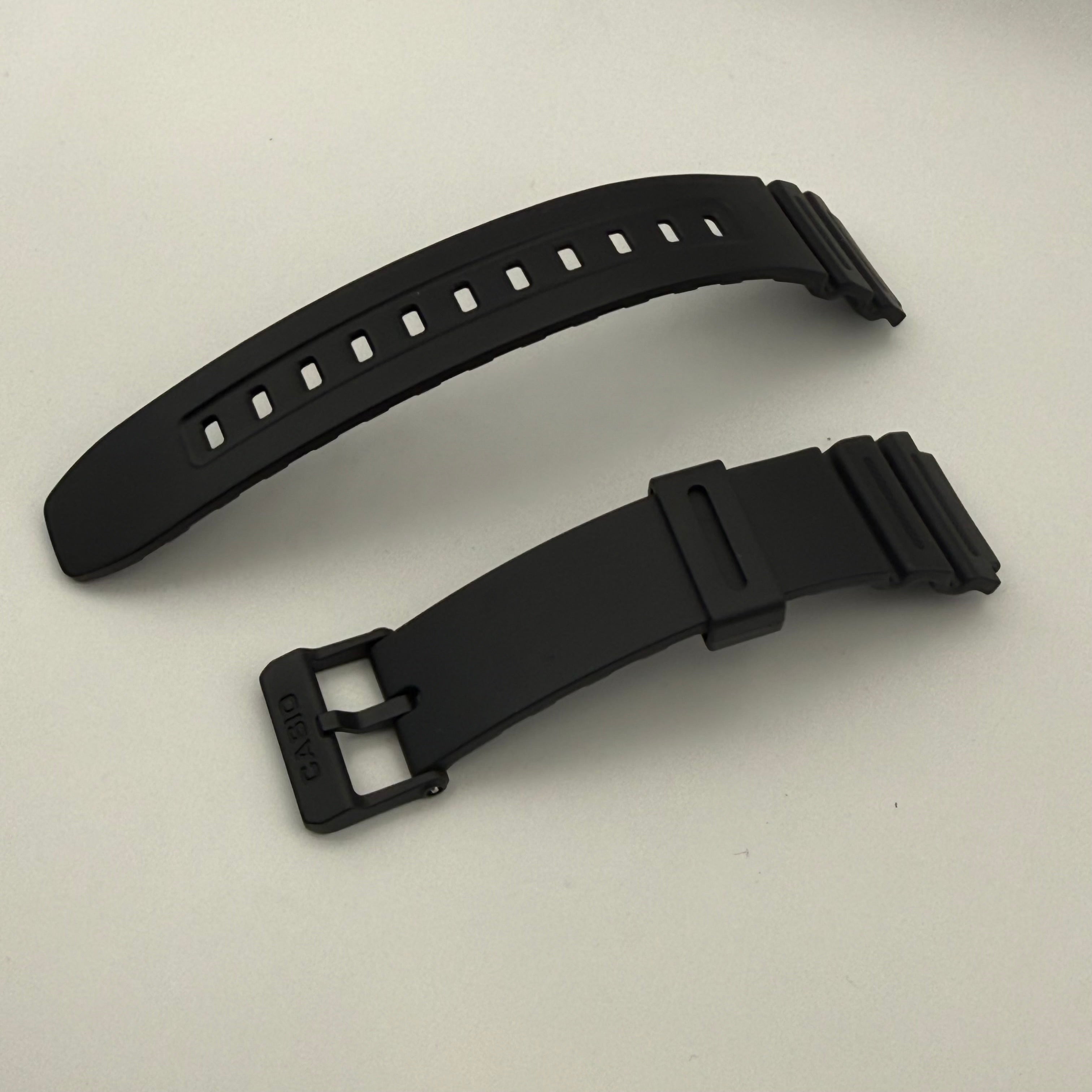 OEM Casio AE1200 Case/Strap Black, Gold Text