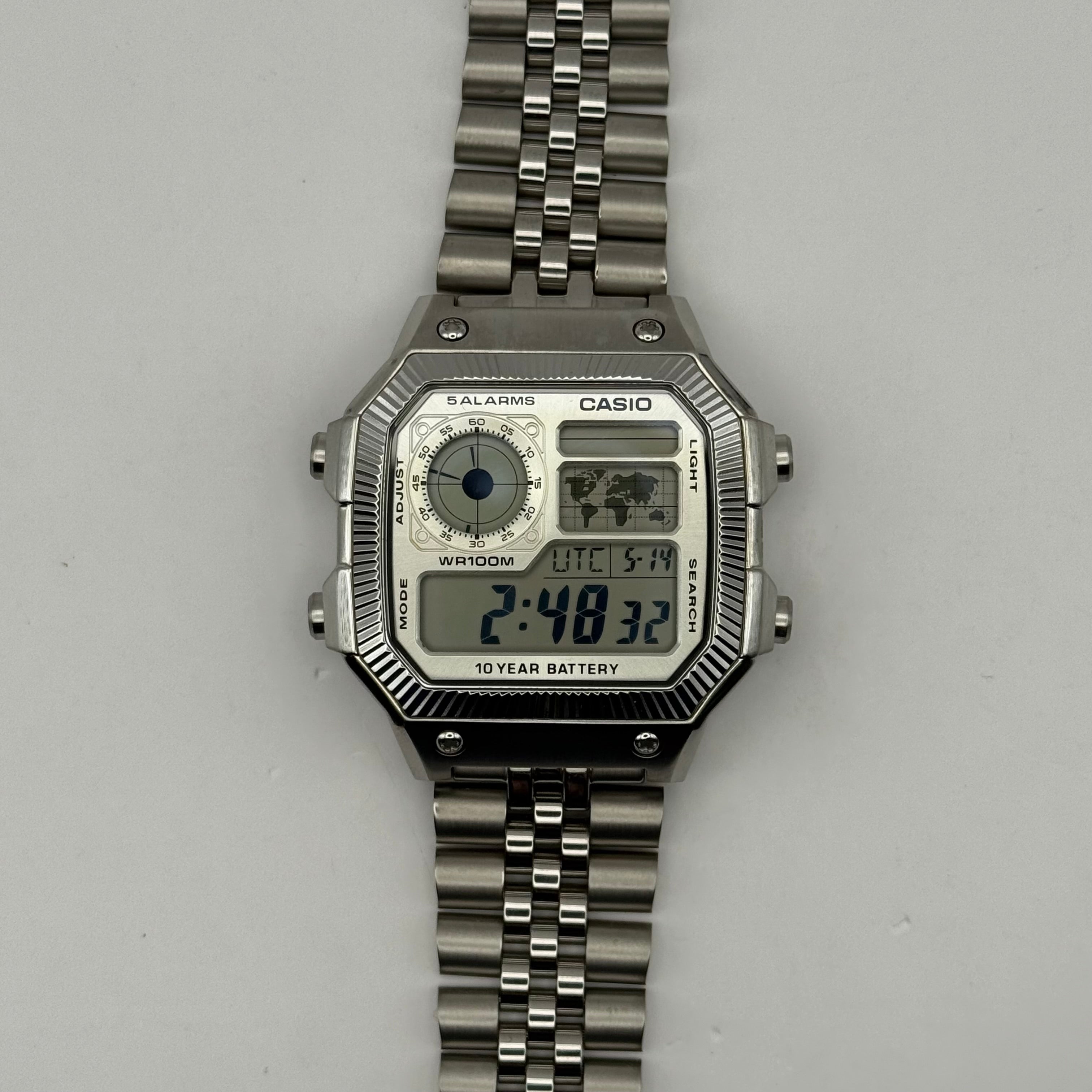 Custom AE1200 “Casiolex” – Trent Tech Tickers