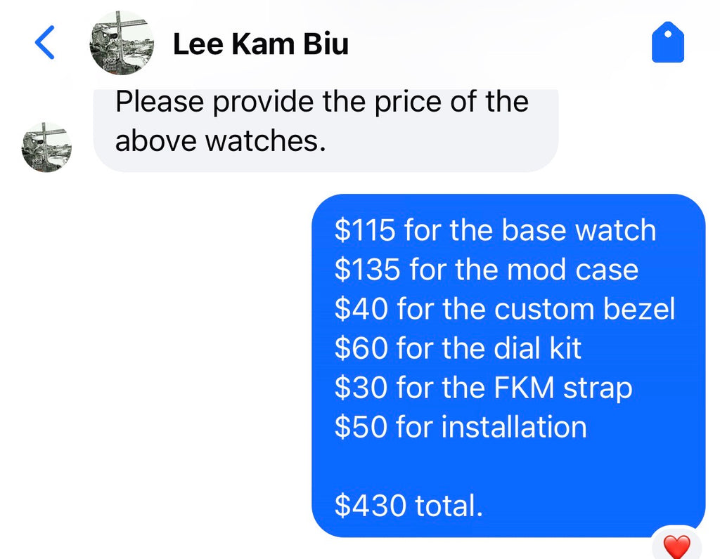 Custom Order - Lee