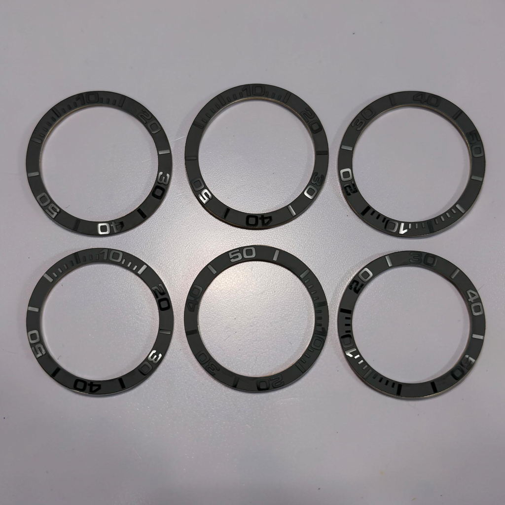 Black Ceramic Bezel Insert for Duro