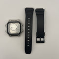 OEM Casio AE1200 Silver Case/Black Strap, Black Text