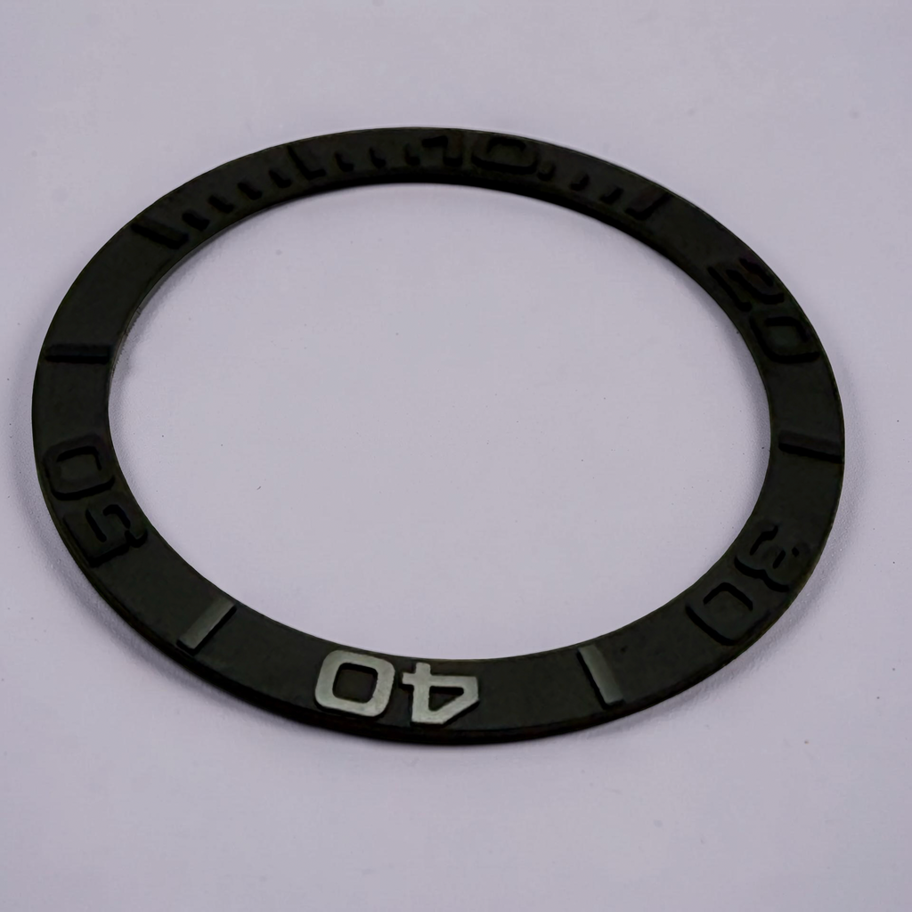 Black Ceramic Bezel Insert for Duro